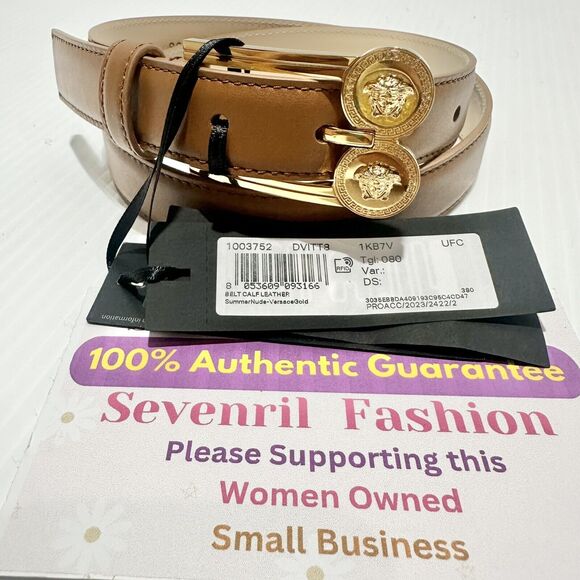 NWT Versace Belt Size Small 80cm 32\